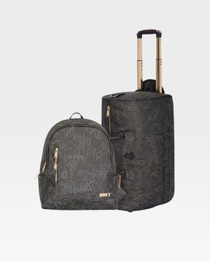 Black Grey / Tombstone Backpack+Roller Duffle