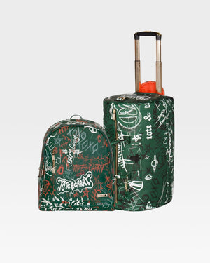 Emerald Green / Tombstone Backpack+Roller Duffle