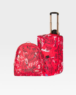 Red / Tombstone Backpack+Roller Duffle