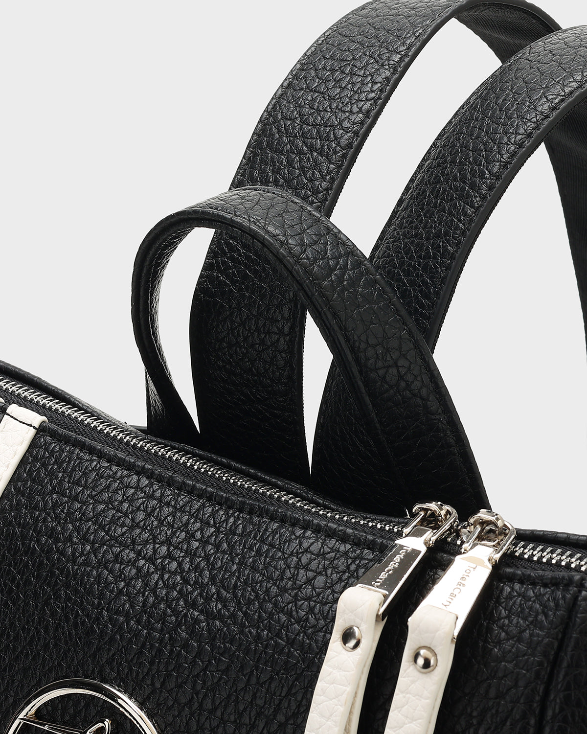 Striped Sensation Backpack in Black