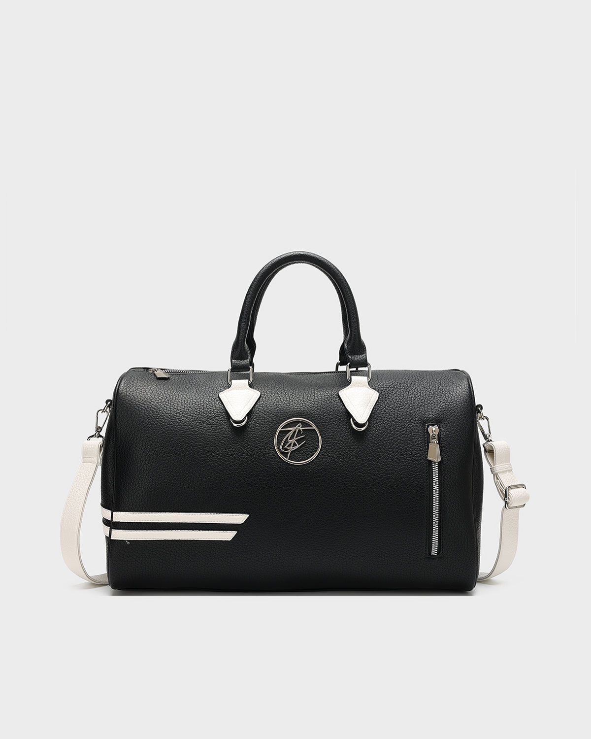 Black & White Duo Travel Set in Black
