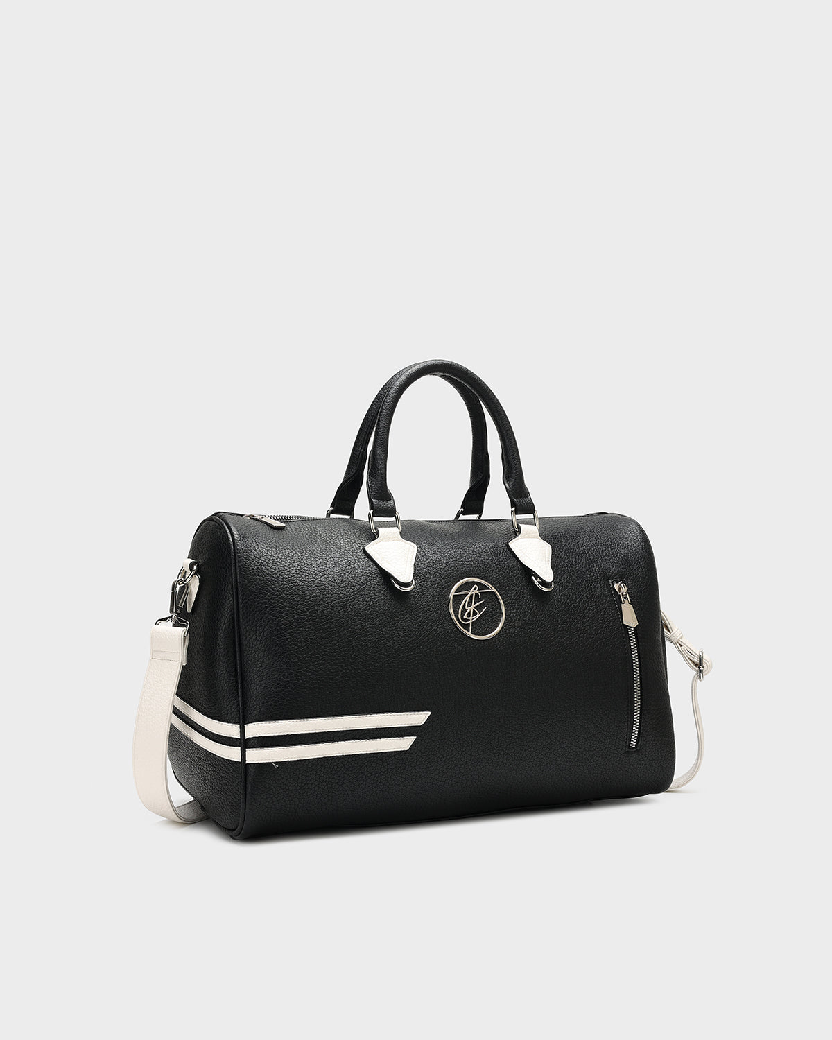 Black & White Duo Travel Set in Black