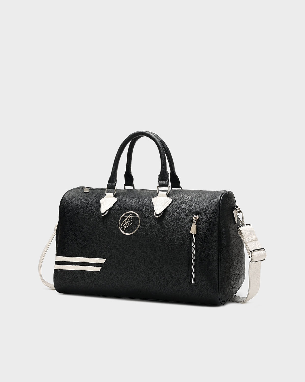 Black & White Duo Travel Set in Black