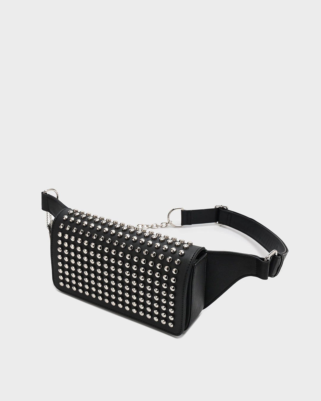 Studded Sensation Fanny Pack in Black