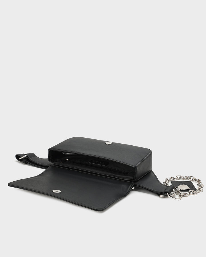 Studded Sensation Fanny Pack in Black