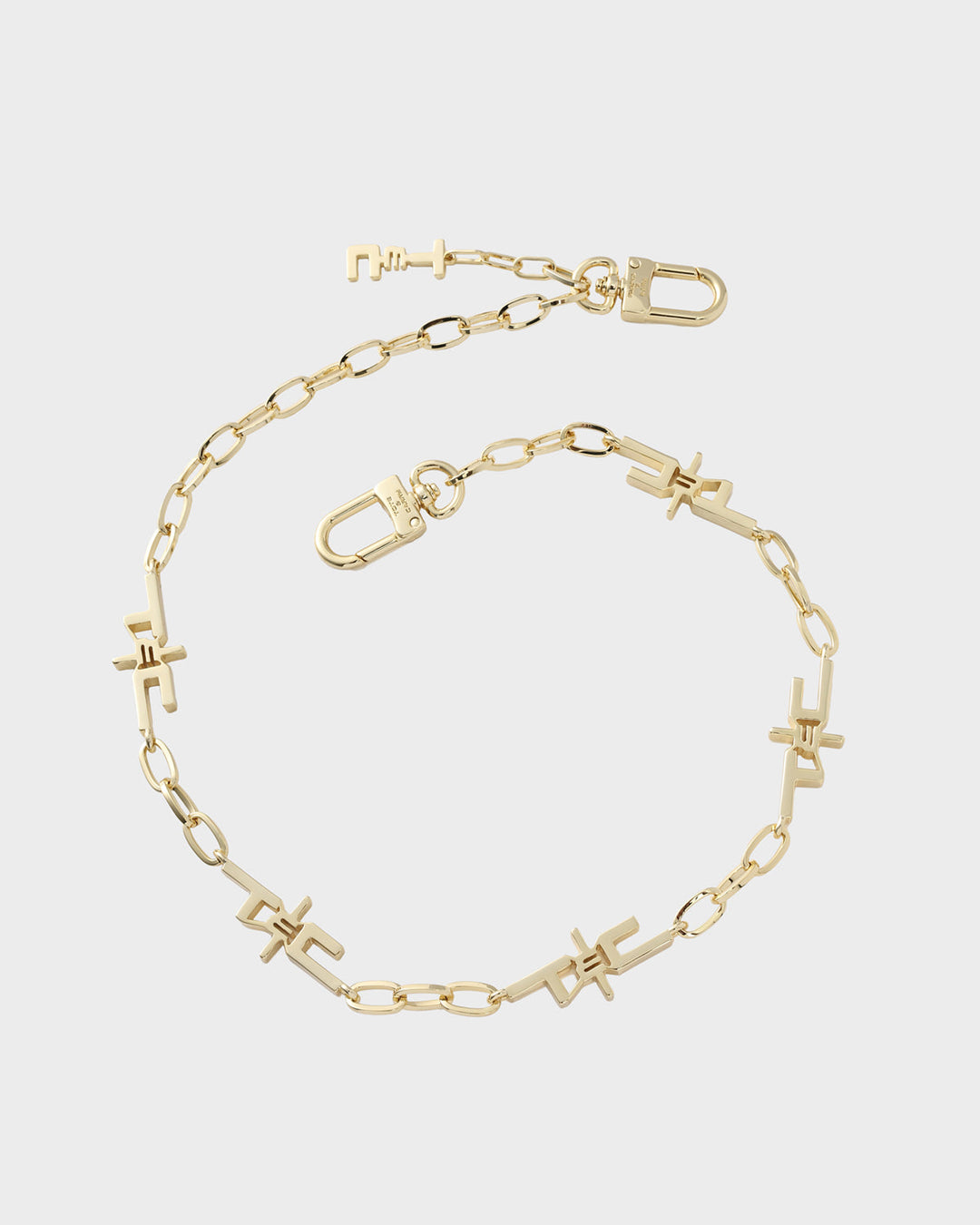 T&C Necklace in Gold