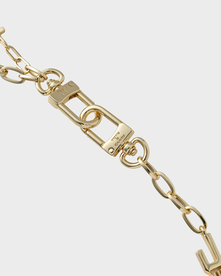 T&C Necklace in Gold