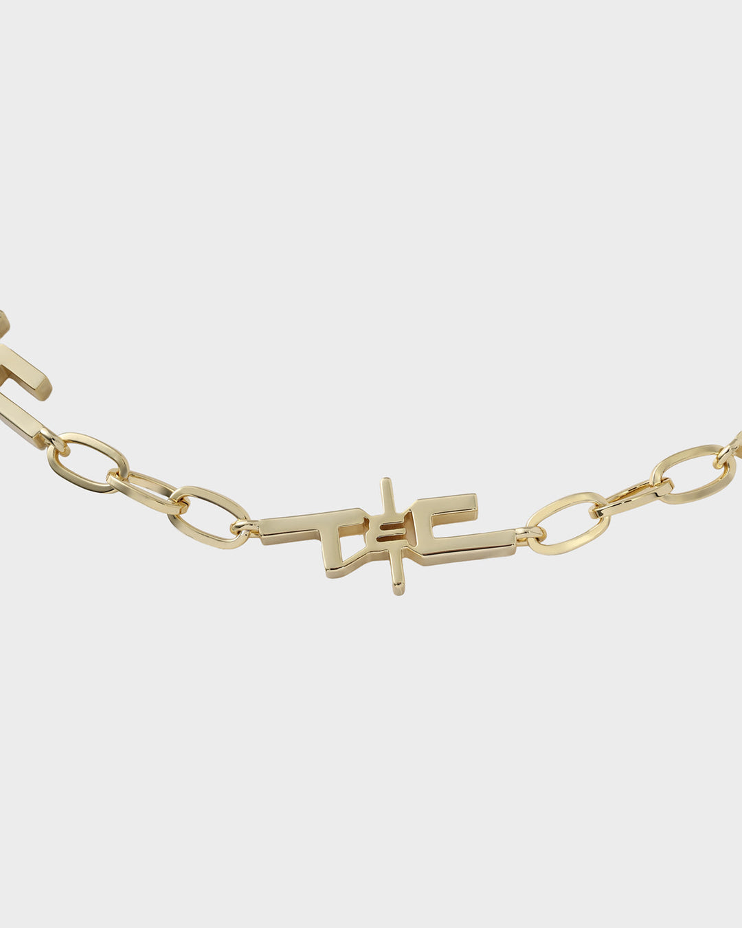 T&C Necklace in Gold