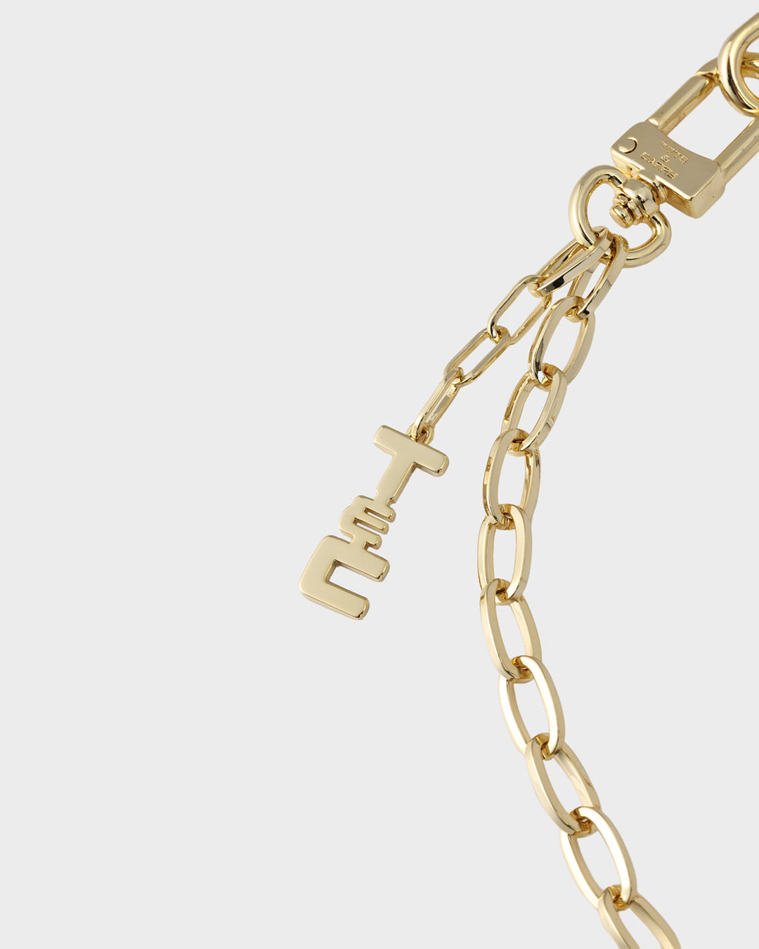 T&C Necklace in Gold