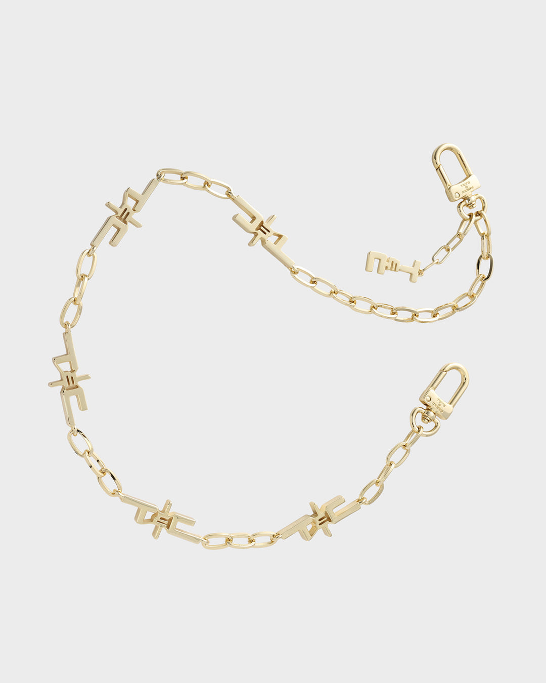 T&C Necklace in Gold