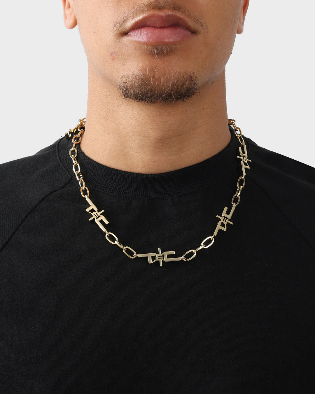 T&C Necklace in Gold