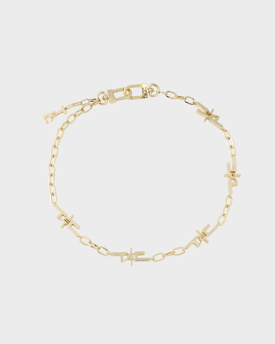 T&C Necklace in Gold
