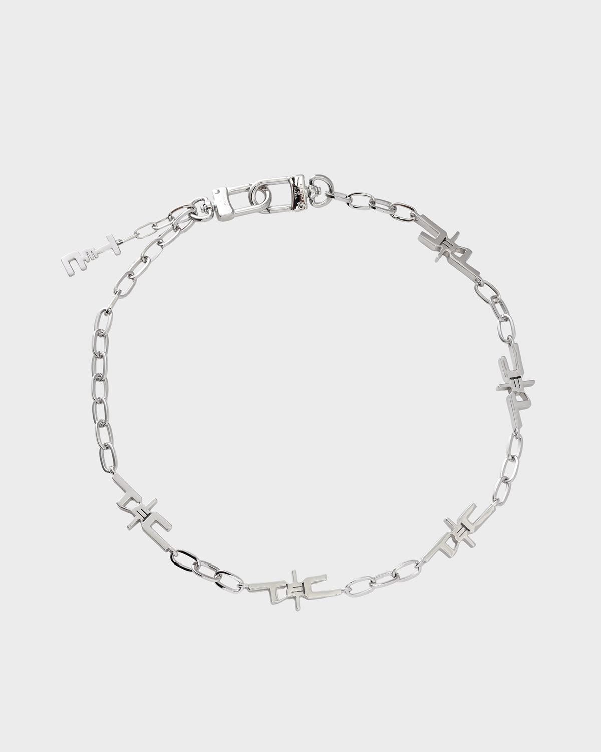 T&C Necklace in Silver