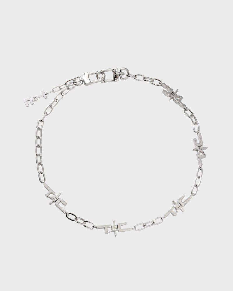 T&C Necklace in Silver