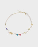 T&C Pearl Necklace in White