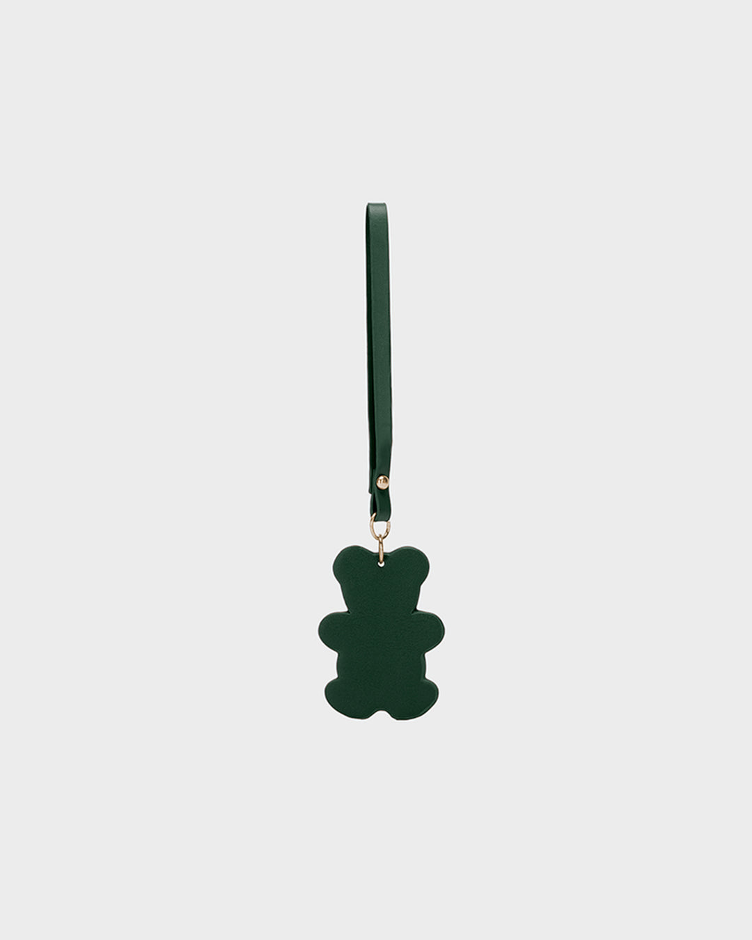Teddy Bear Key chain in Emerald Green