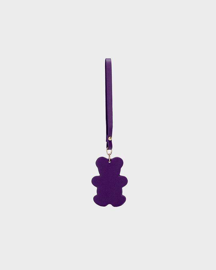 Teddy Bear Key chain in Purple