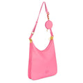 Triangle Baby Pink Shoulder Bag Purse