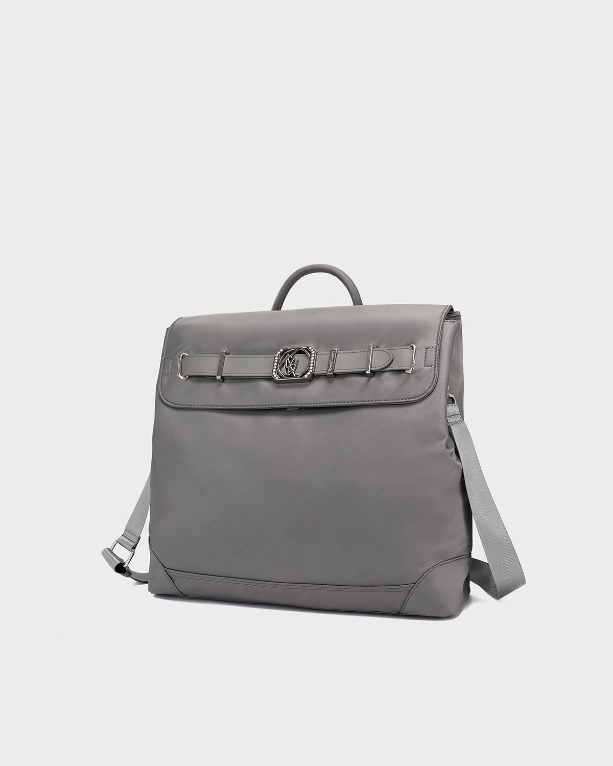 Turk Laptop Backpack in Charcoal Grey