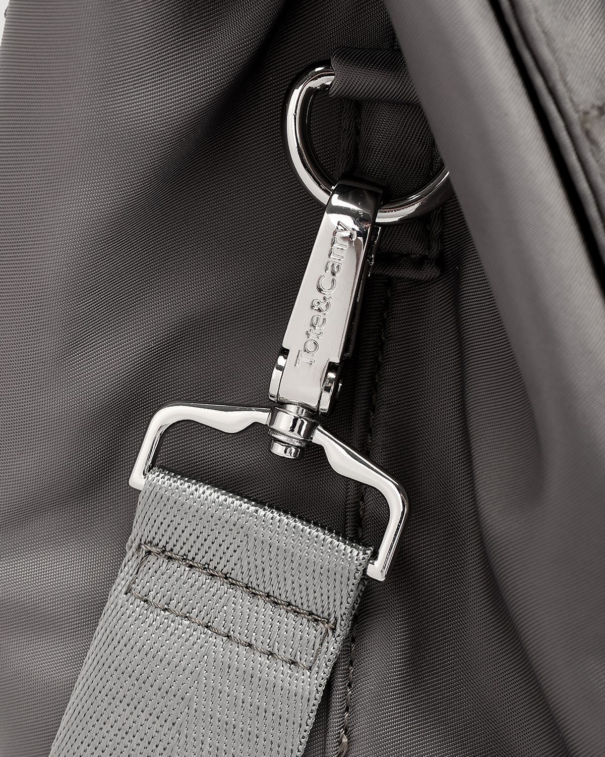 Turk Laptop Backpack in Charcoal Grey