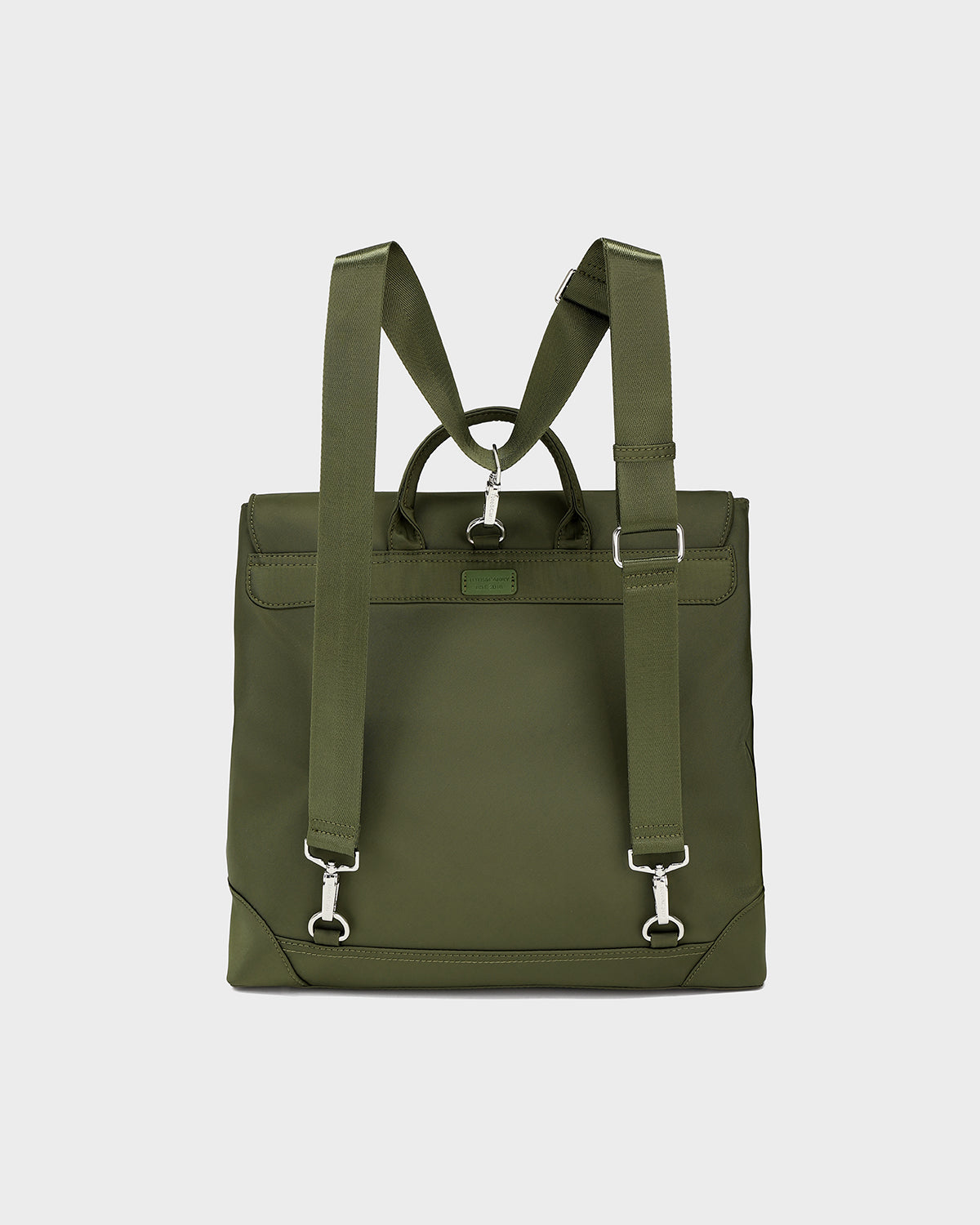 Turk Laptop Backpack in Olive Green