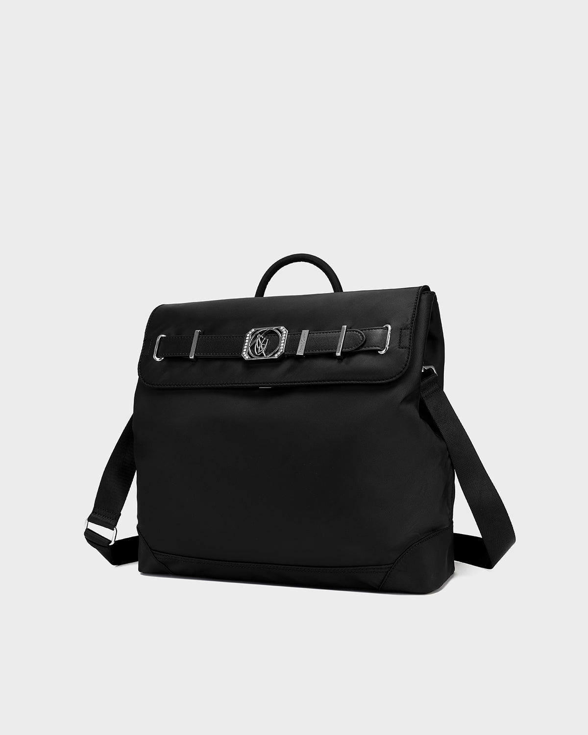 Turk Laptop Backpack in Onyx Black