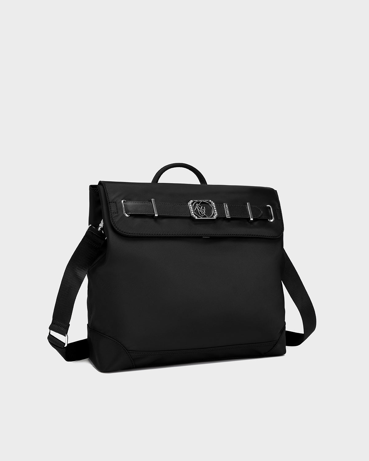 Turk Laptop Backpack in Onyx Black