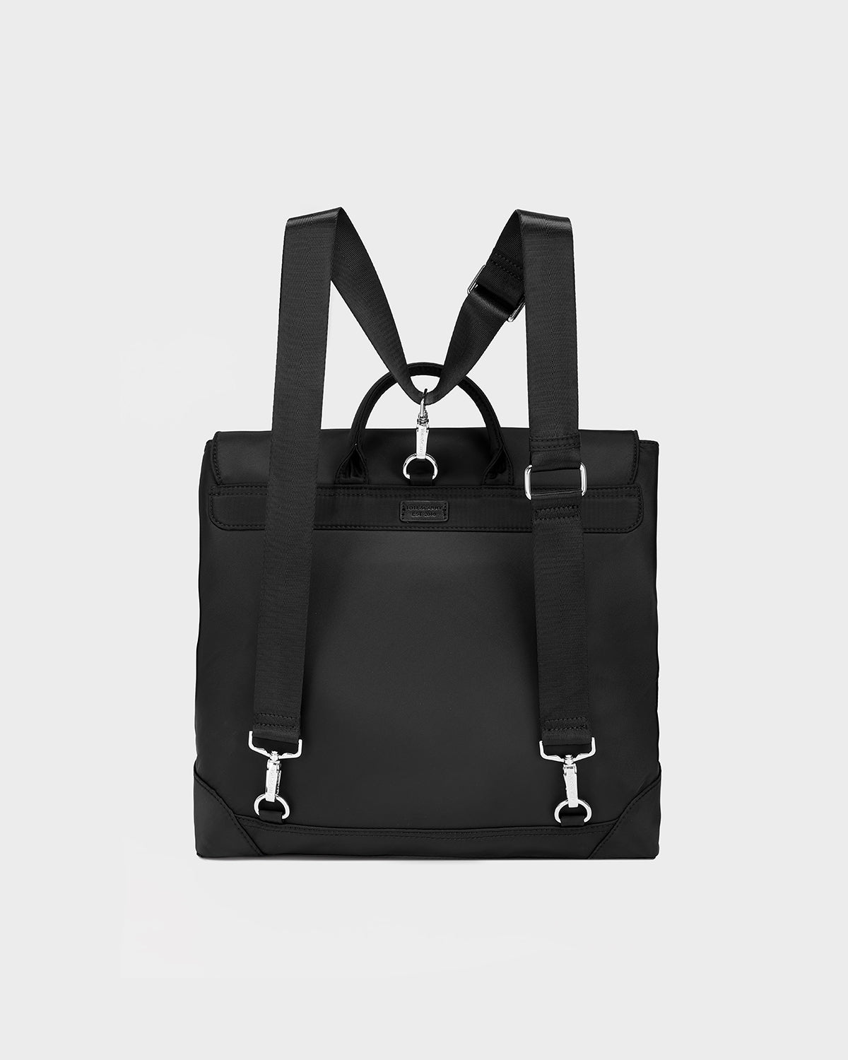 Turk Laptop Backpack in Onyx Black