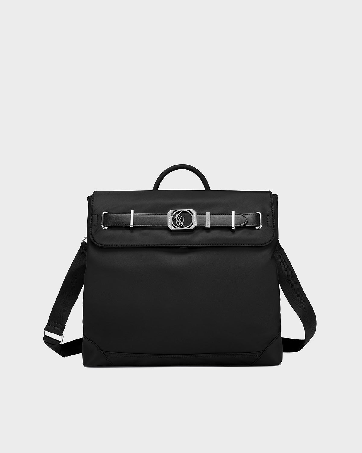 Turk Laptop Backpack in Onyx Black