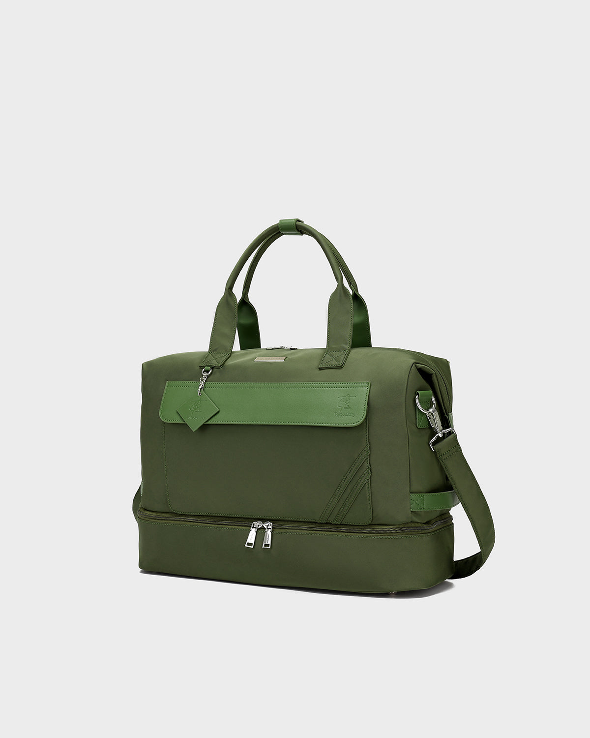 Vantage Weekender Duffle Bag in Olive Green