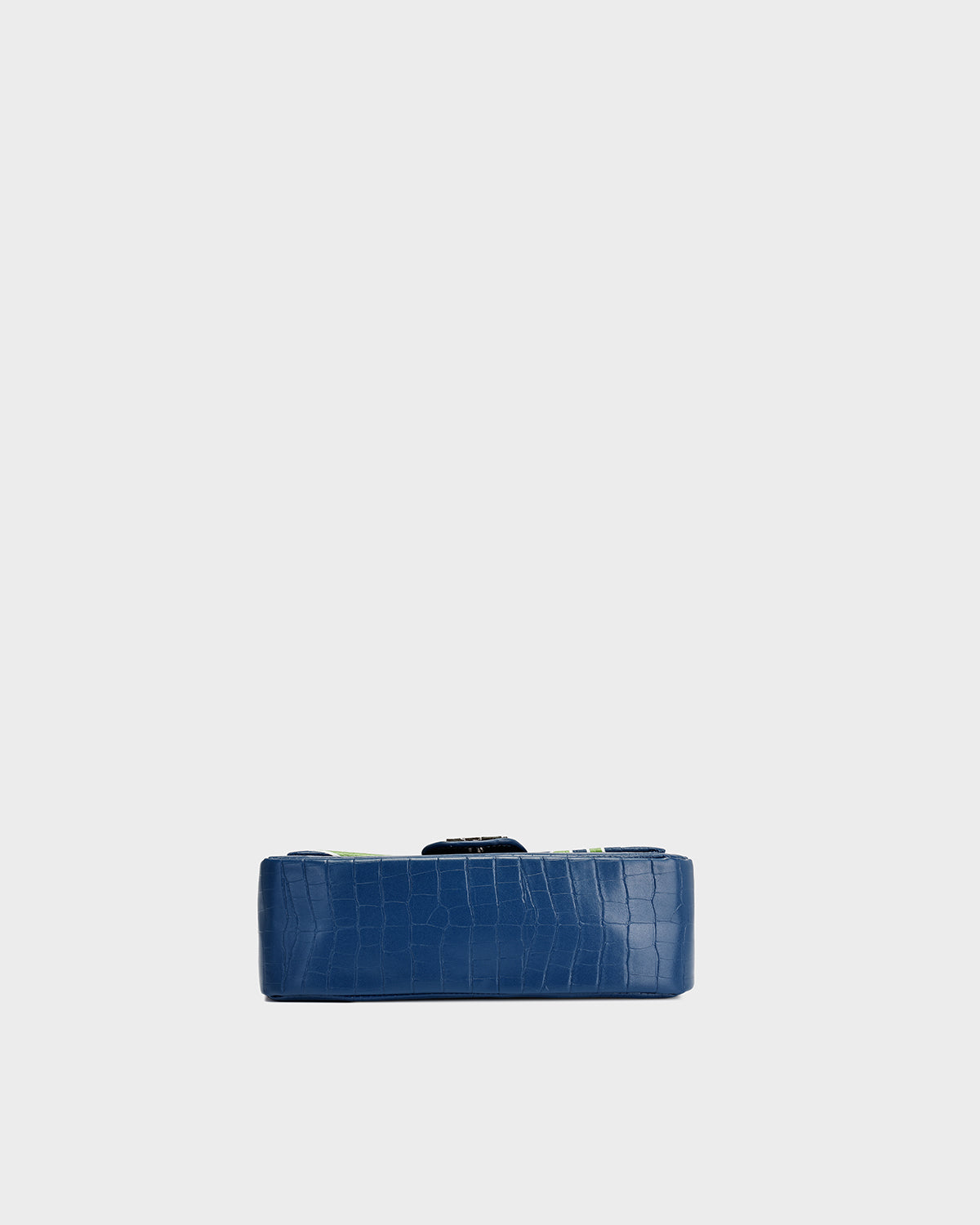 Varsity Rally Shoulder Bag in Royal Blue & Lime