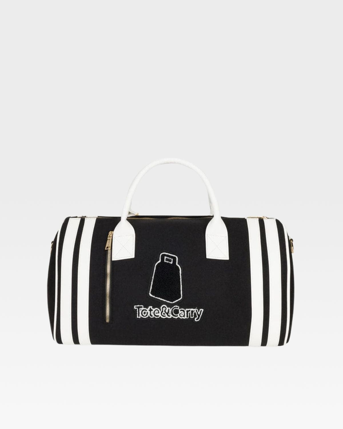 Varsity Travel Set in Black