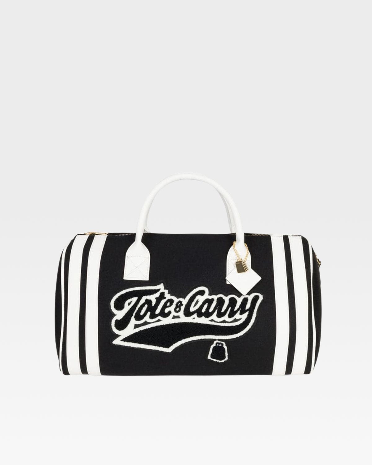 Varsity Travel Set in Black