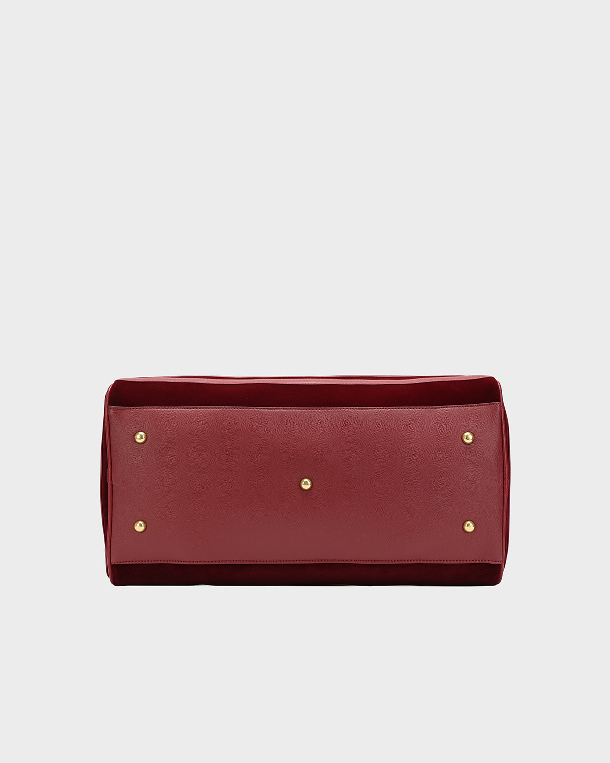 Velvet Luxe travel Set in Burgundy