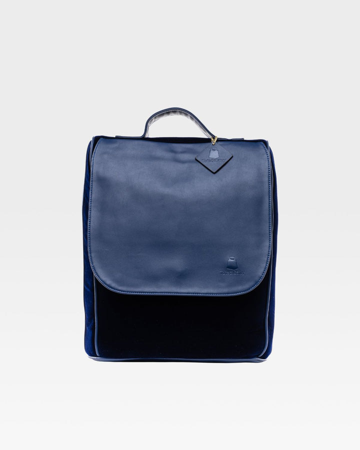 Velvet Luxe Travel Set in Royal Blue