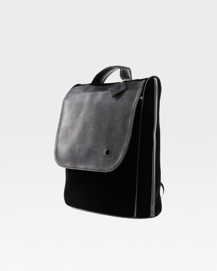 Velvet Travel Set in Black