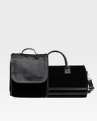 Velvet Luxe Travel Set in Black