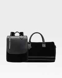 Velvet Luxe travel Set in Black V2
