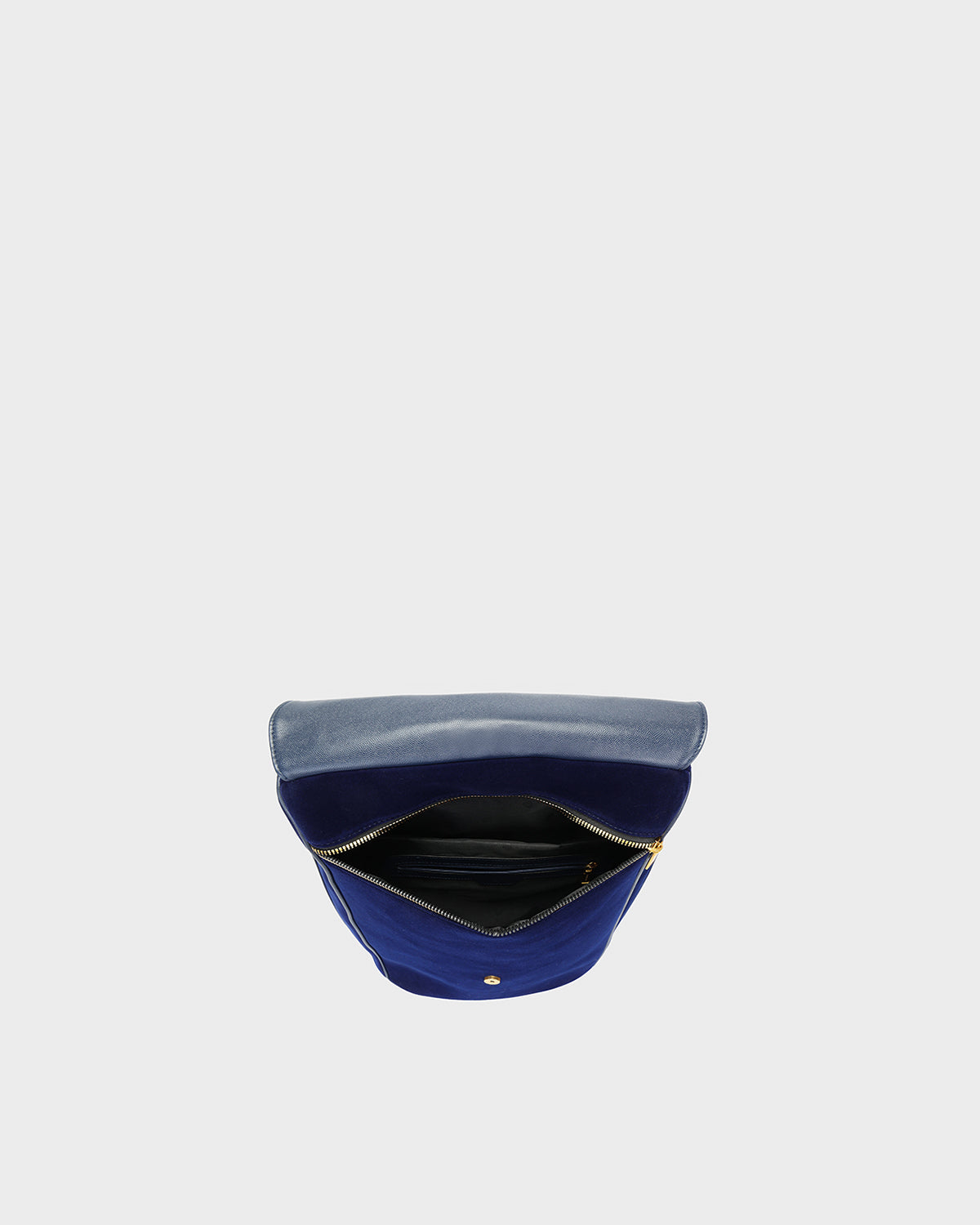 Velvet Luxe Travel Set in Navy Blue