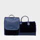 Velvet Luxe Travel Set in Royal Blue