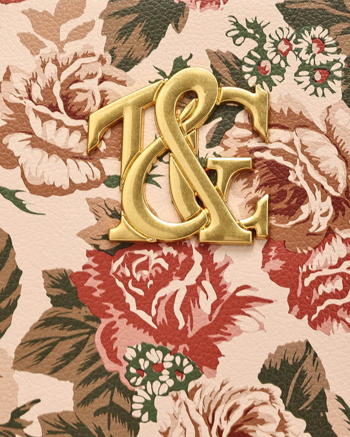 Vintage Tote Bag in Rose