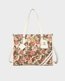 Vintage Tote Bag in Rose