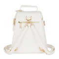 White Cowbell Backpack