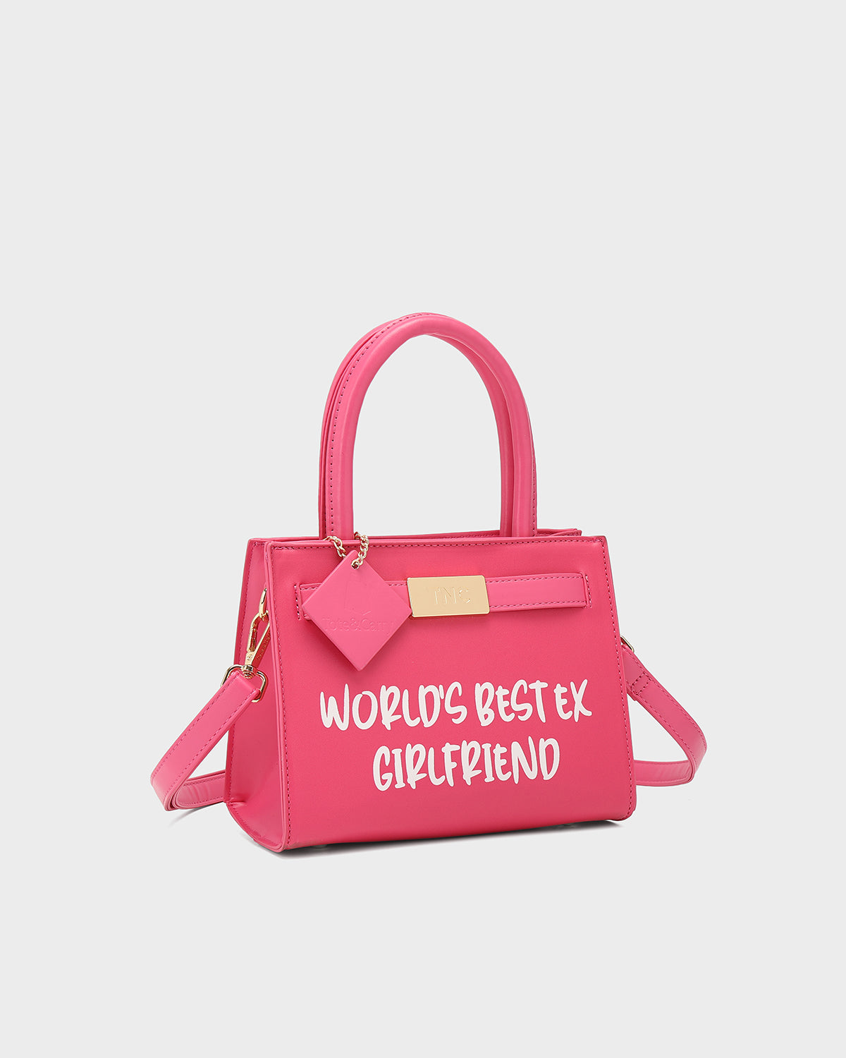 World's Best Ex Girlfriend Mini Tote in Pink