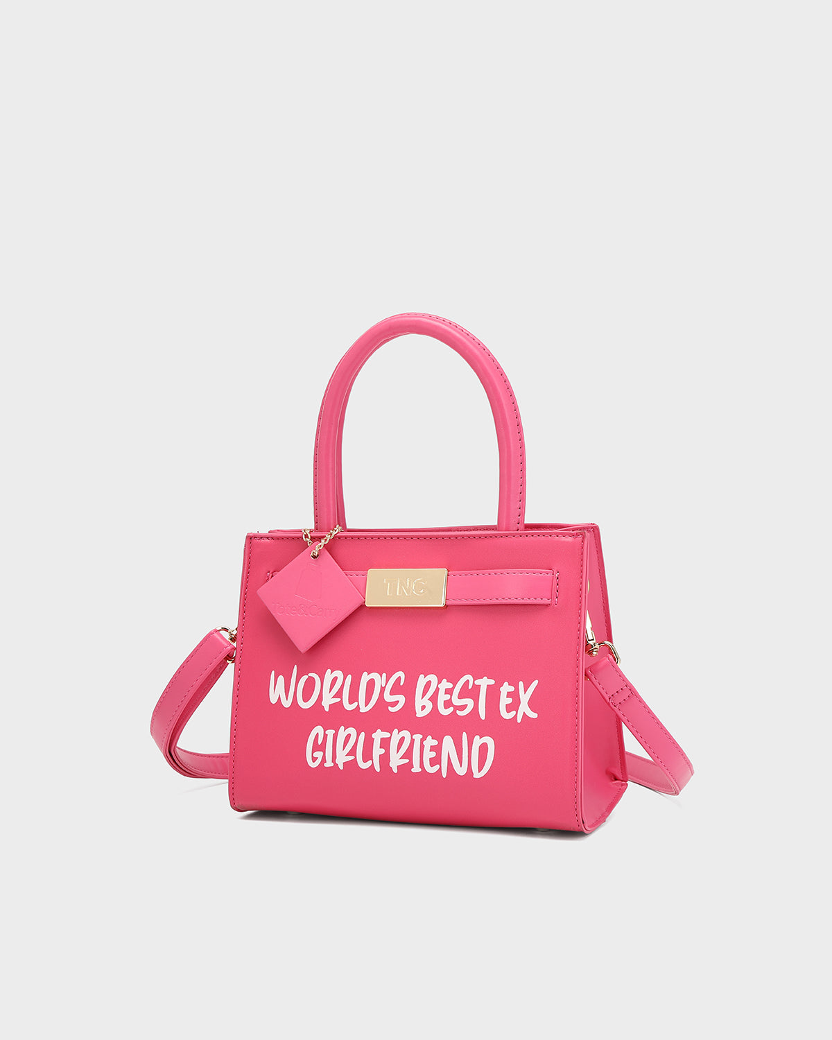 World's Best Ex Girlfriend Mini Tote in Pink