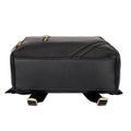 Black Leather Luggage Set