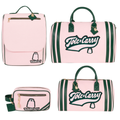 Pink Varsity Luxury Travel Set