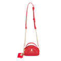 Red Shell Purse