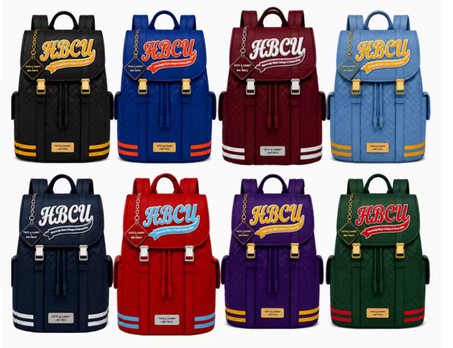 Tote&Carry HBCU backpacks in eight school colorways