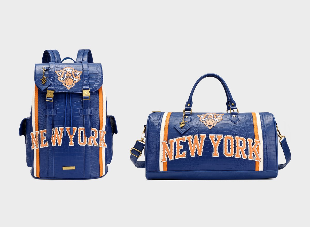 NY Onyx Travel Set in Blue & Orange